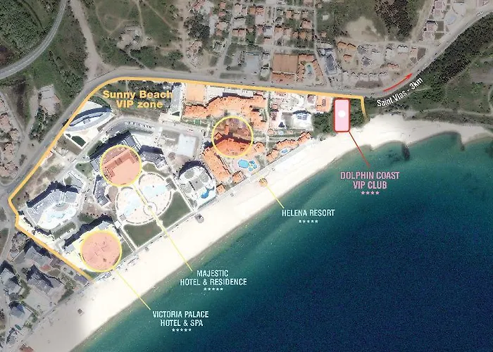 Hotel de apartamente Vip Club Dolphin Coast